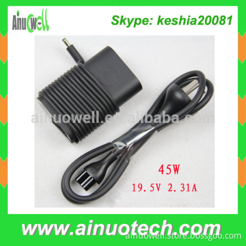 14R 15R new design super slim laptop charger for Dell 19.5V 2.31A 45W ac adapter replacement